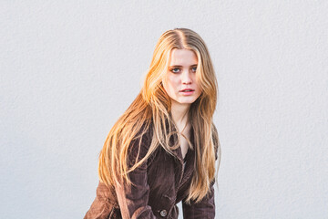 Model / Frau / jung / Gesicht