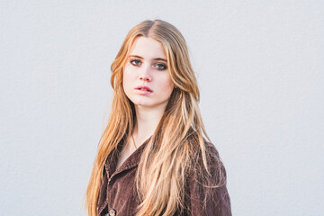 Model / Frau / jung / Gesicht