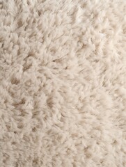 Soft beige carpet on the floor