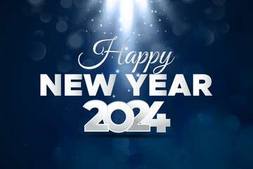 Happy New Year Greetings background for new year themed party invitations.
