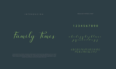 Signature Font Calligraphy Logotype Script Brush Font Type Font lettering handwritten
