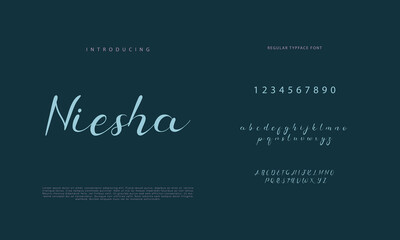 Signature Font Calligraphy Logotype Script Brush Font Type Font lettering handwritten
