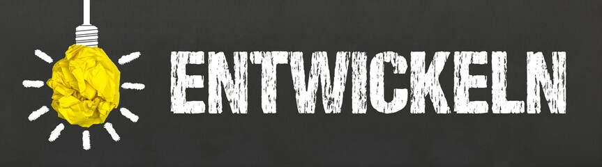 entwickeln	
