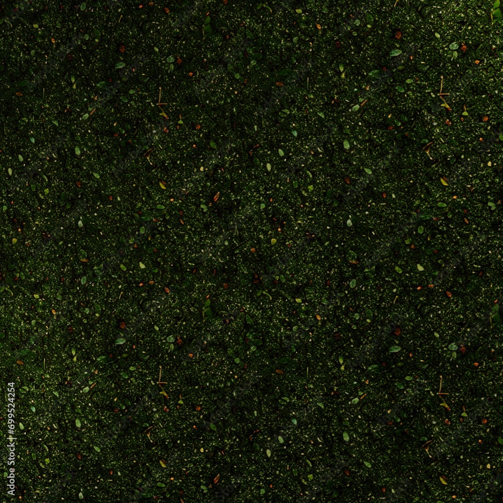 Poster 3d illustration, 3d rendering close up texture of grass seamless texture background backdrop