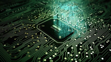 Intricate Circuitry Artwork high definition 8K detailed matrix style