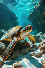 Fototapeta premium Schildkröte