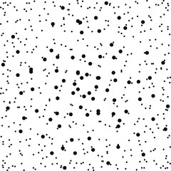 Simple black and white background or screetone with dots