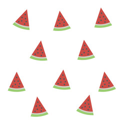 Watermelon Fruit Seamless Pattern
