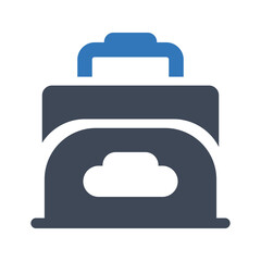 Business briefcase icon