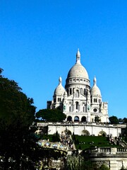 Fototapeta premium Paris, October 2023 : Visit of the magnificent city of Paris, Capital of France - View on basilique sacré cœur