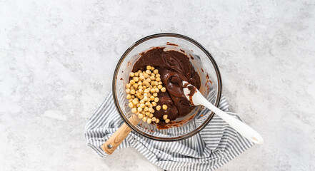 Chocolate hazelnut fudge