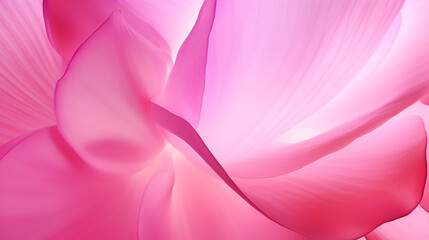 A giant, luminous, closeup of a pink flower petal offers a unique, abstract texture. - Powered by Adobe