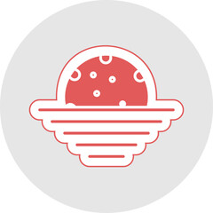 Fototapeta premium Moon Icon