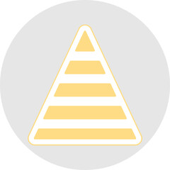 Pyramid Chart Icon