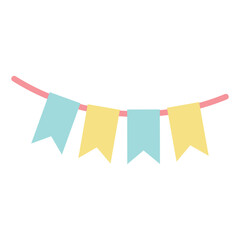 Birthday Party Elements Vector