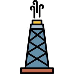 Oil Field Icon