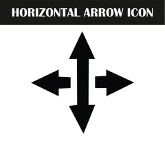 Horizontal arrow icon vector. Hand draw arrow vector. eps file 7.