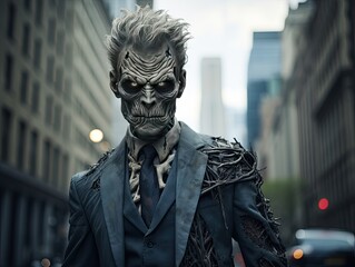 Fototapeta premium Zombie in the city