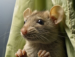 Portrait of a mouse