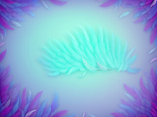 Feather aesthetic color pattern background
feather background,