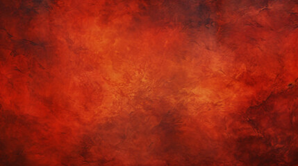 Fiery red grunge texture Wide banner with copy space