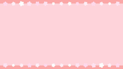 シンプルな桜の花びら赤壁紙⭐︎