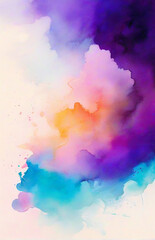 Modern Watercolor  Texture Background 