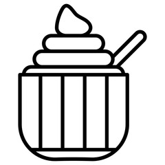 Ice Cream Cup Icon of Summer iconset.