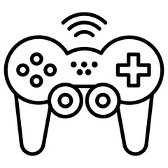 Wireless Joystick Icon of Entertainment iconset.