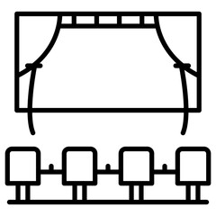 Cinema Icon of Entertainment iconset.