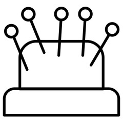 Pin Cushion Icon of Sewing iconset.