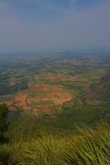 View of the Thevaram valley from the hill top