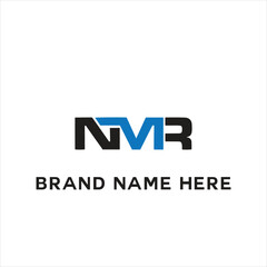 NMR logo. N M R design. White NMR letter. NMR, N M R letter logo design. Initial letter NMR linked circle uppercase monogram logo. N M R letter logo vector design.