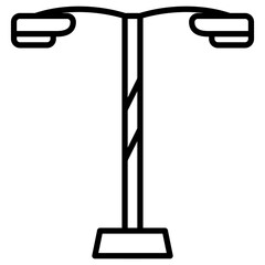 Street Lamp Icon of Smart City iconset.