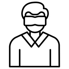 Virtual Reality Icon of Technology iconset.