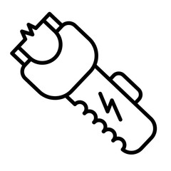 Stun Gun Icon of Police iconset.