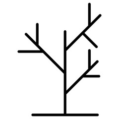 Dry Tree Icon of Autumn iconset.