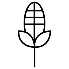 Corn Icon of Autumn iconset.