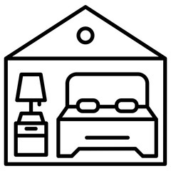 Accomodation Icon of Real Estate iconset.