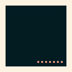 Obraz premium Abstract Minimalist Graphic Poster Design Element Template Simple Poster Minimalist Graphic Shape Contemporary Abstract Decoration Pattern Geometric Symbol Background Element Icon Simple Decor Pattern