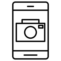 Mobile Camera Icon of Mobile Apps iconset.