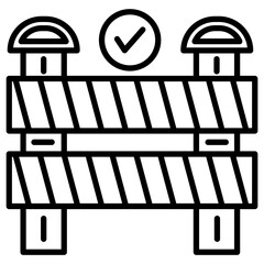 Barrier Icon of Emergency Services iconset.