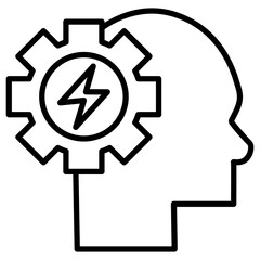 Mind Power Icon of Entrepreneurship iconset.