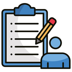 Obraz premium Task Assignment Icon Element For Design