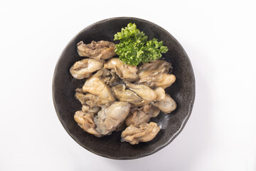 牡蠣のバター醤油焼き