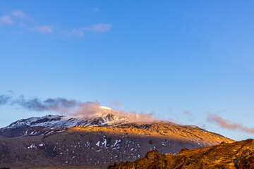 vulkanische Naturlandschaft  in Island