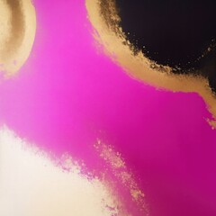 Dark Pink and gold painting Abstract background