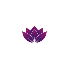 Lotus Logo Design. Lotus Flower Logo Vector. Lotus Spa Logo Template