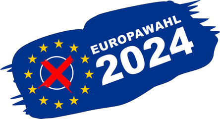 Europawahl 2024 - obrazy, fototapety, plakaty