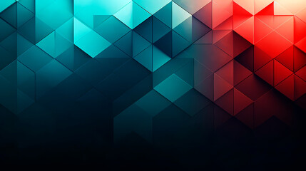 Obraz premium Abstract geometric squares multicolored background. Abstracts futuristic textured cubes for header business presentation.